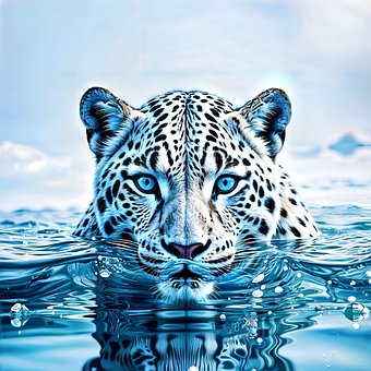 Free Leopard Cheetah illustration and picture