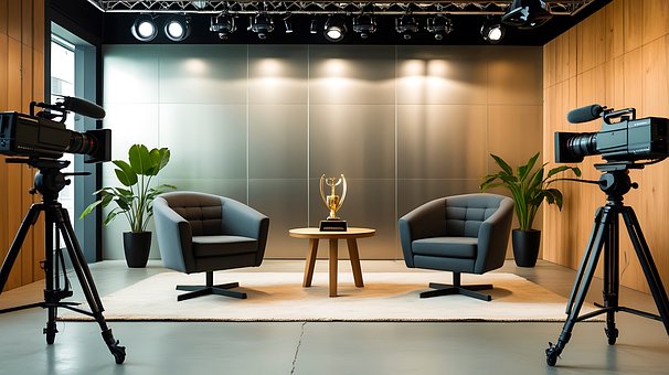 Studie, Podcast, Interview, Mikrofon