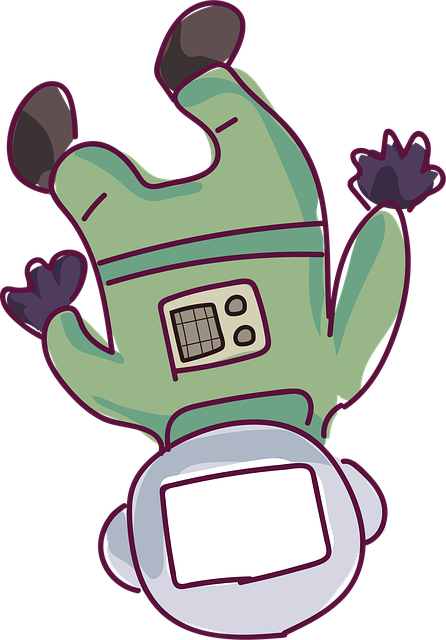 Astronaut, Raum, Universum, Rakete