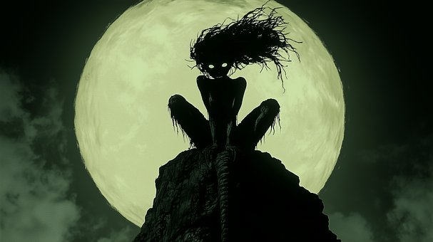 Free Ai Generated Witch illustration and picture