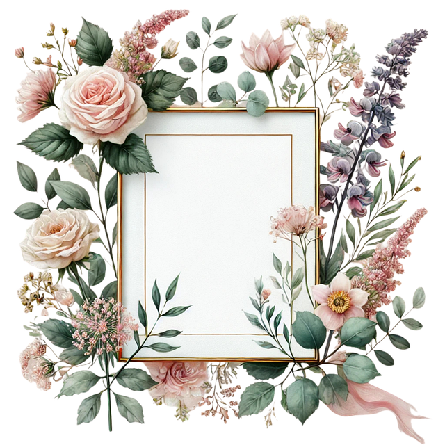 Free Wedding Frame Circular Frame vector and picture