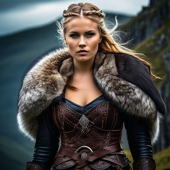Valkyrie, Vikinger, Skjoldpige, Kvinde