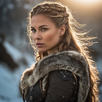 Valkyrie, Vikinger, Skjoldpige, Kvinde