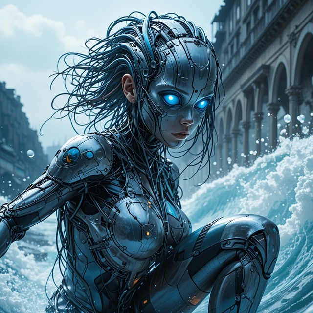 Free Cyborg Android illustration and picture
