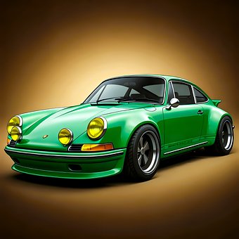 Free Porsche Automobile illustration and picture