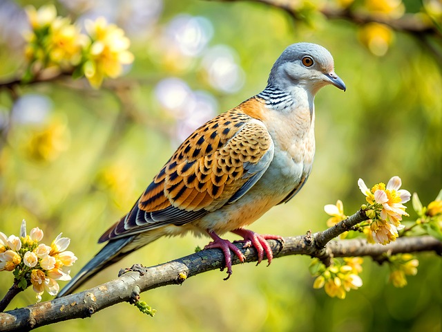 Free turtledove dove bird illustration