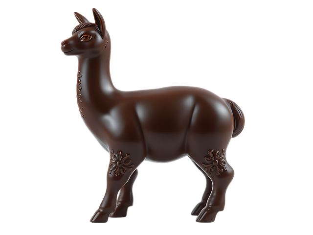 Ciocolată, Sculptură, Lamă, Alpaca