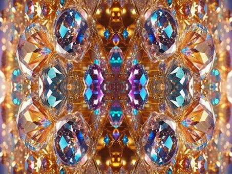 Fractaal, Patroon, Textuur, Abstract