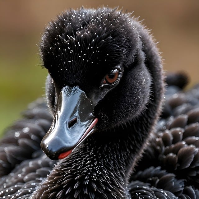 Black Swan, Jung, Natur, Tier