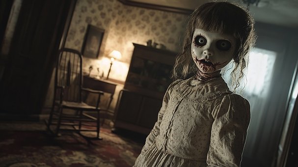 Free Doll Horror illustration and picture