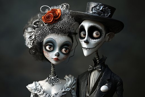 Free Pair Wedding illustration and picture