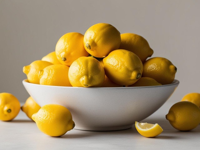 Free lemons fruits citrus illustration
