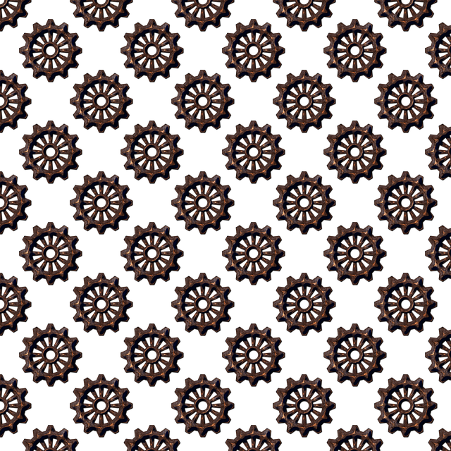 Download free HD stock image of Gears Pattern Free gears pattern cog illustration