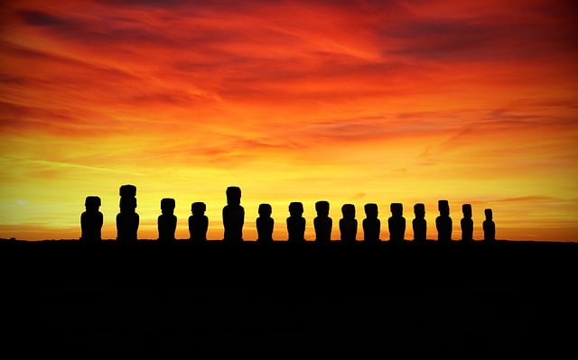 Download free HD stock image of Moai Statue Free moai statue culture illustration