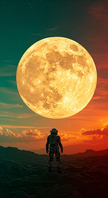 Ai Generované, Astronaut, Prostor