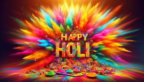 Holi, Indien, Festival, Bunt, Hindu