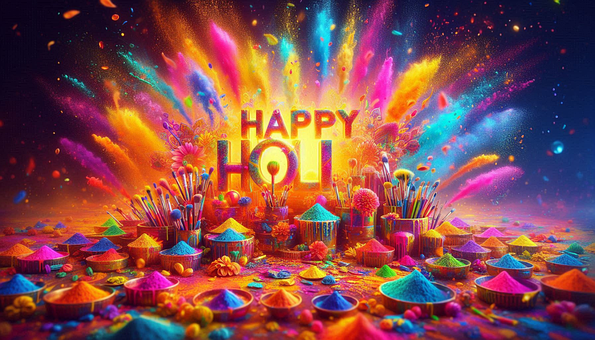 Holi, Indien, Festival, Bunt, Hindu