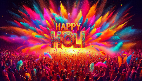 Holi, Indien, Festival, Bunt, Hindu