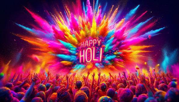 Holi, Indien, Festival, Bunt, Hindu