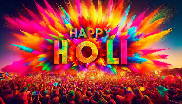 Holi, Indien, Festival, Bunt, Hindu