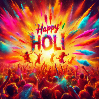 Holi, Indien, Festival, Bunt, Hindu
