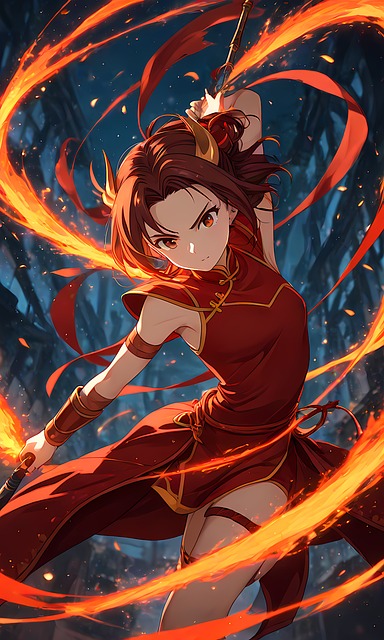 Free Nezha Anime Girl illustration and picture