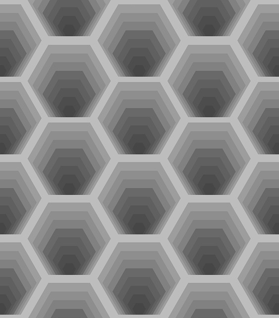 Free pattern hexagon seamless vector