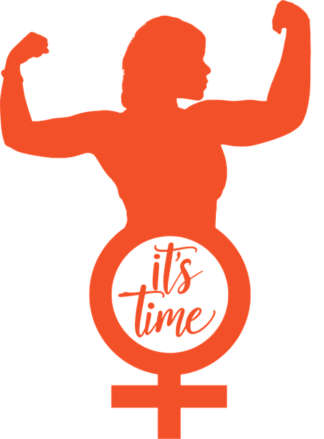 Free woman power empowerment feminism vector