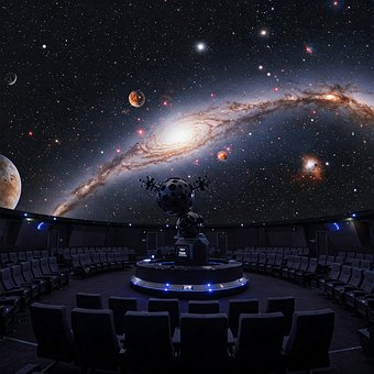 Planetario, Astronomía, Proyector
