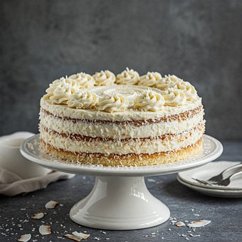 Coco, Comida, Torta, Postre, Dulce