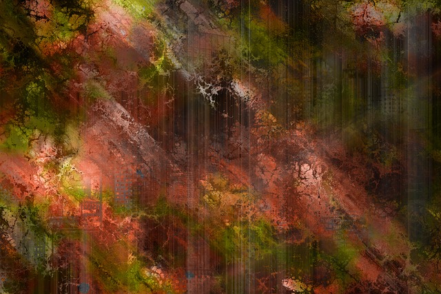 Free abstract painting wallpaper illustration