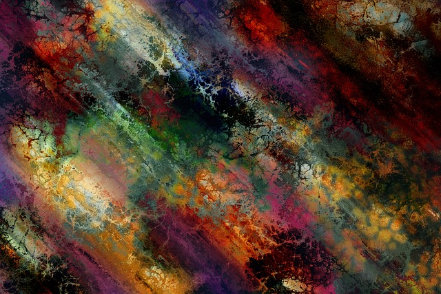Free abstract painting wallpaper illustration