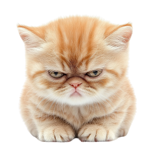 Ai Generert, Cat, Kattunge, Grinete