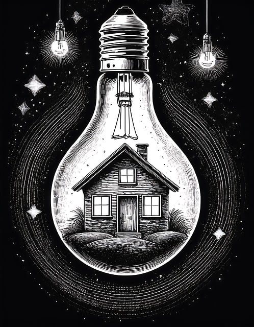 Free ai generated light bulb illustration