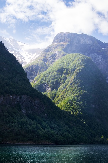 Berg, Berge, Norwegen, Fjord, Landschaft