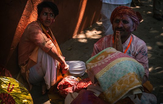 Lathmarholi, Holifestival, Barsana