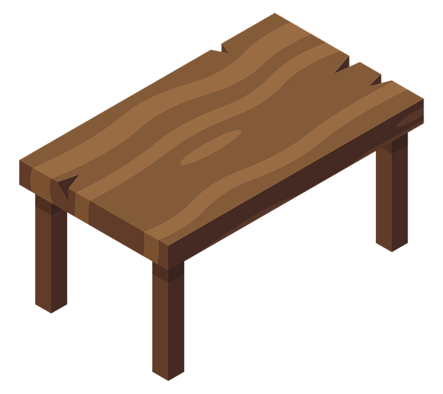 Holztisch, Schreibtisch, Tisch