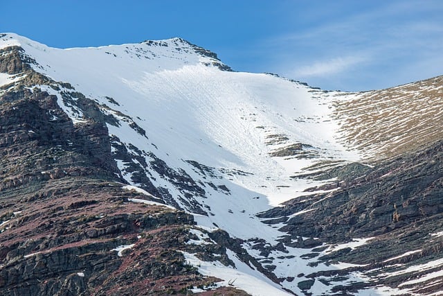 Free Snow Covered Mountain photo and picture