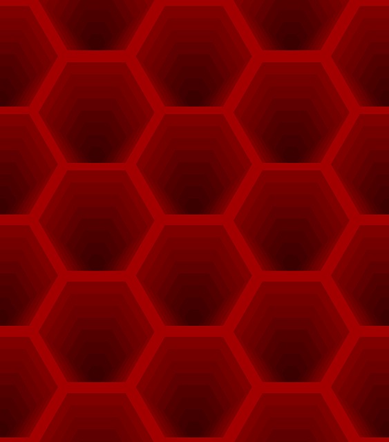 Free pattern hexagon honeycomb vector