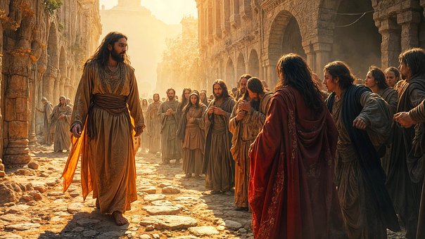 Jesus Og Horfruen, Den Første Sten