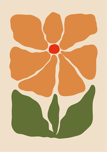 Free flower plant chamomile illustration