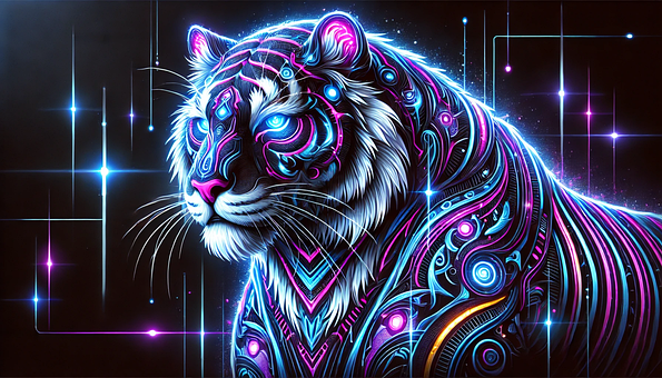 Cyberpunk-Tiger, Neontiger
