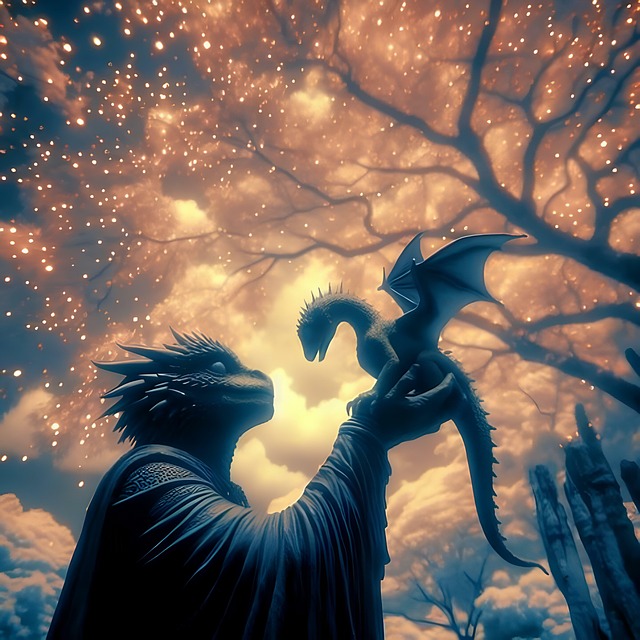 Free Dragon Trainer illustration and picture