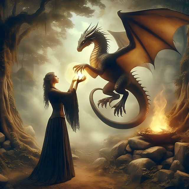 Free Dragon Trainer illustration and picture