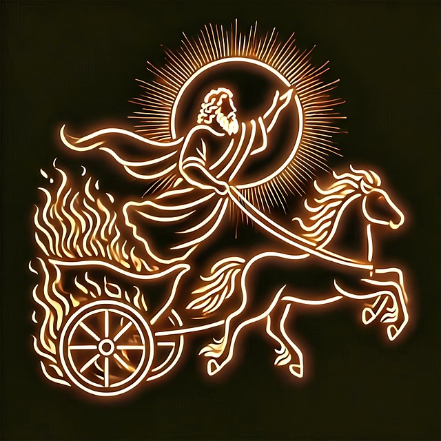 Free Prophet Chariot illustration and picture
