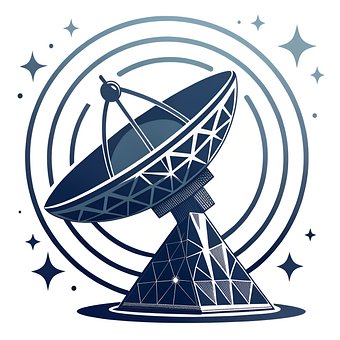 Free Satellite Dish Satellite illustration and picture