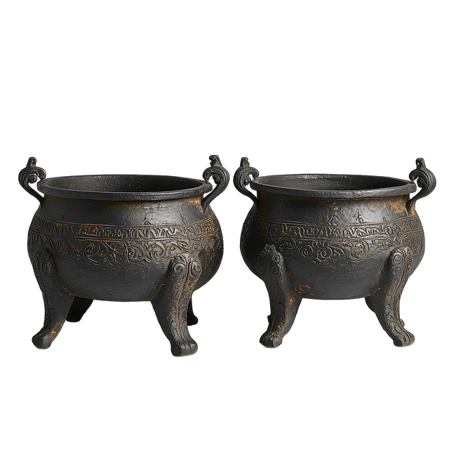 Free ai generated cauldron antique illustration