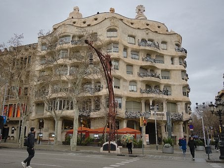 Barcelona, Gaudi, Architektur, Pedrera
