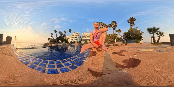 Free Sunset Vacation photo and picture