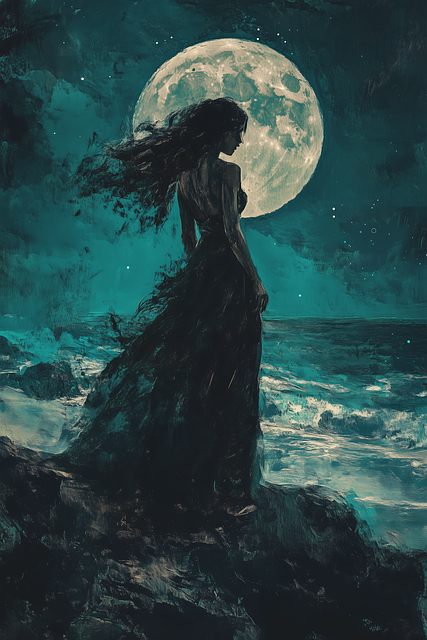 Free hekate goddess greek mythology illustration
